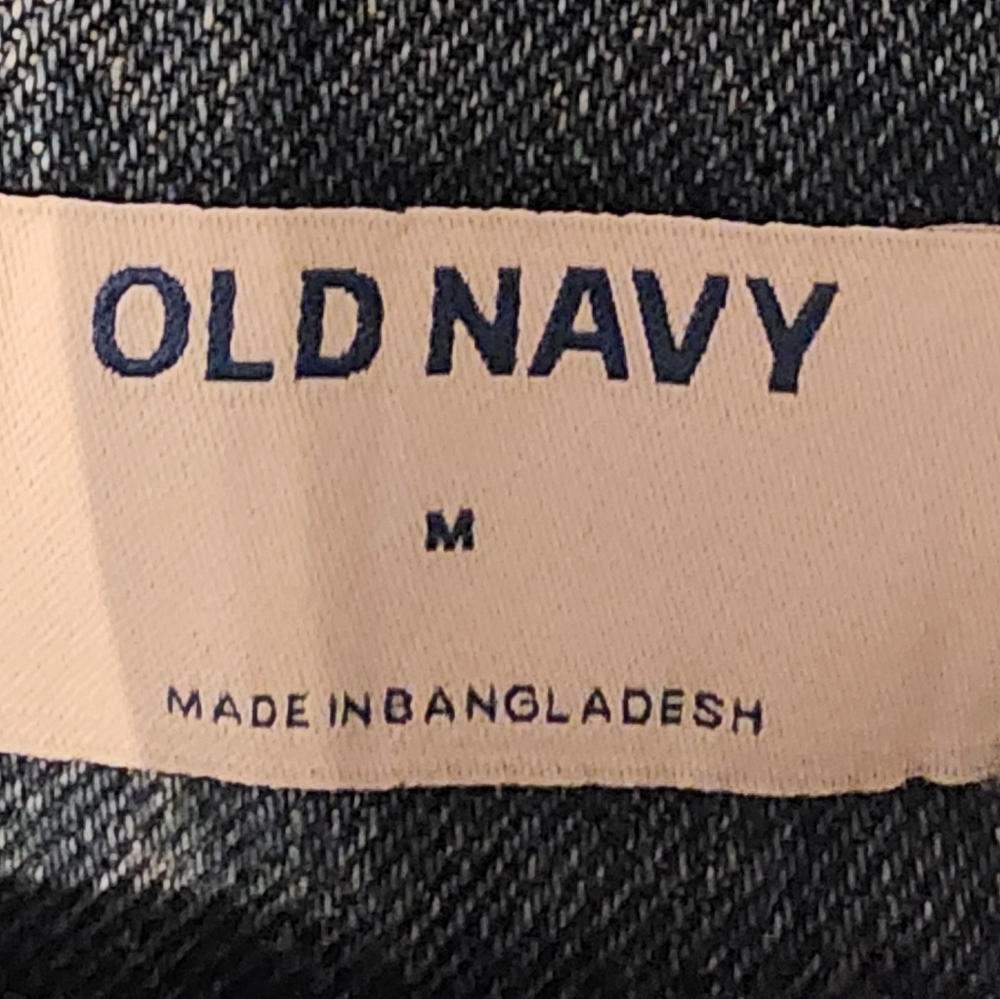 Old Navy Blue Denim Overalls - Picture 3 of 3